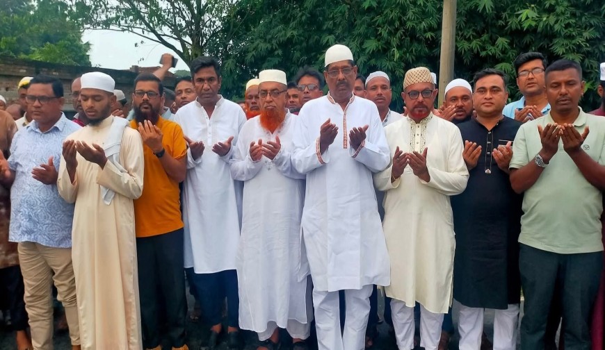কেশবপুরে বিএনপি নেতার করব জেয়ারত
